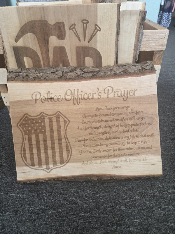 Handmade wood signs