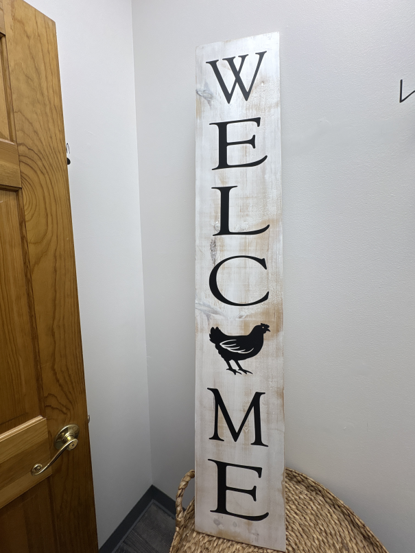 Handmade Porch sign