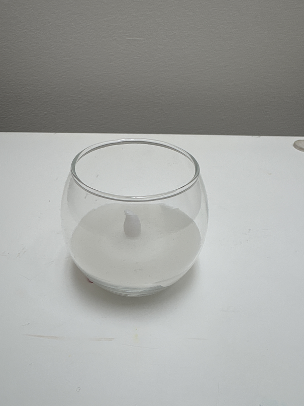 Decor candle battery operated
