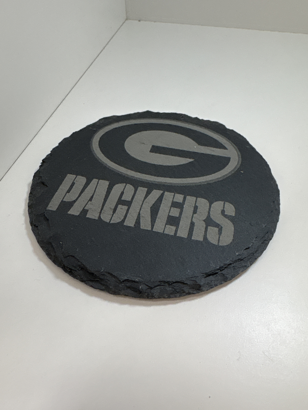 Handmade slate coasters