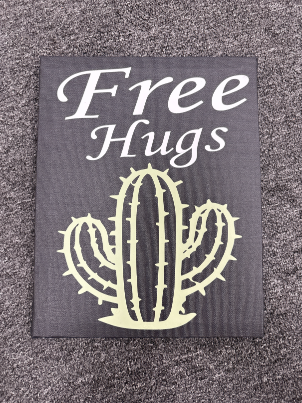 Handmade Canvas Sayings