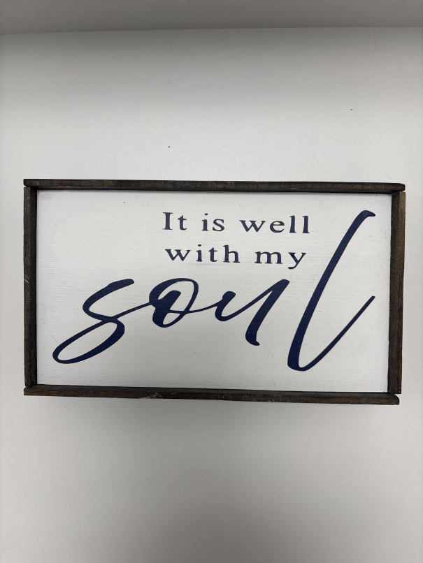 Handmade block sayings