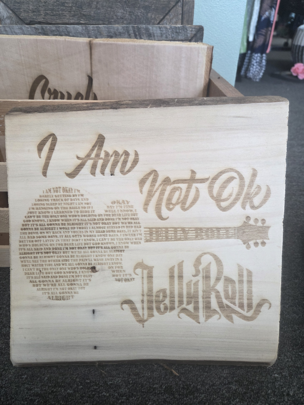 Handmade wood signs