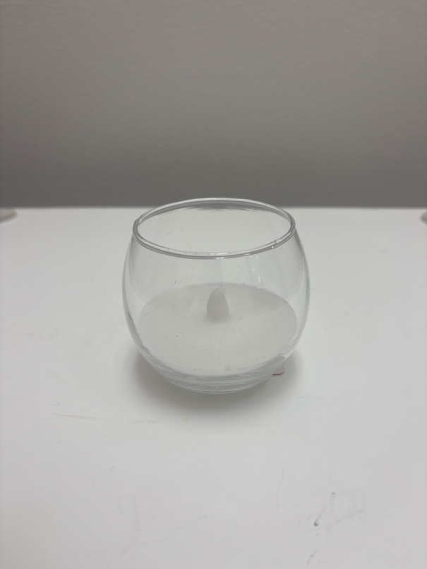 Decor candle battery operated