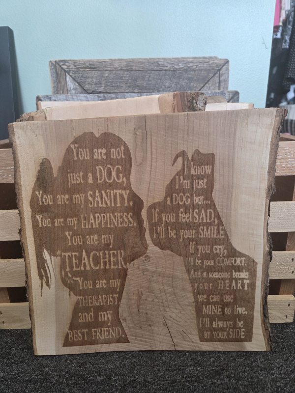 Handmade wood signs