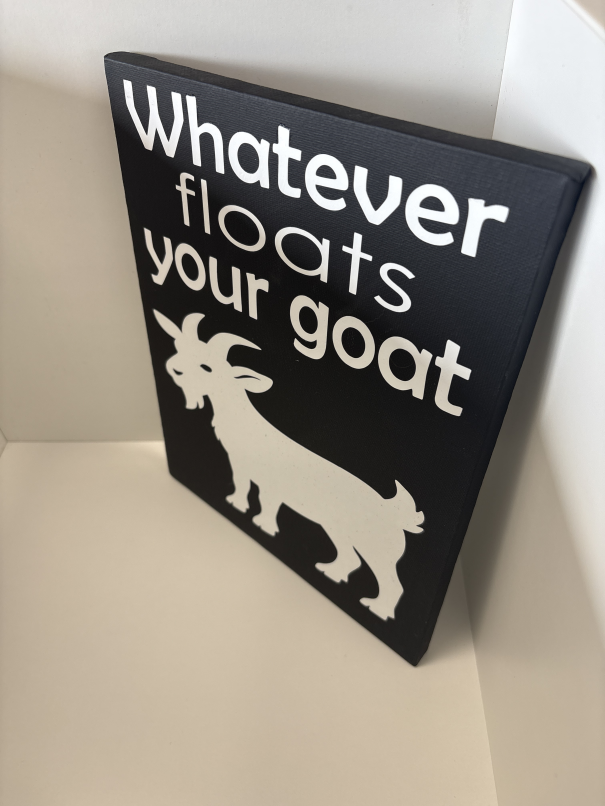 Handmade Canvas Sayings