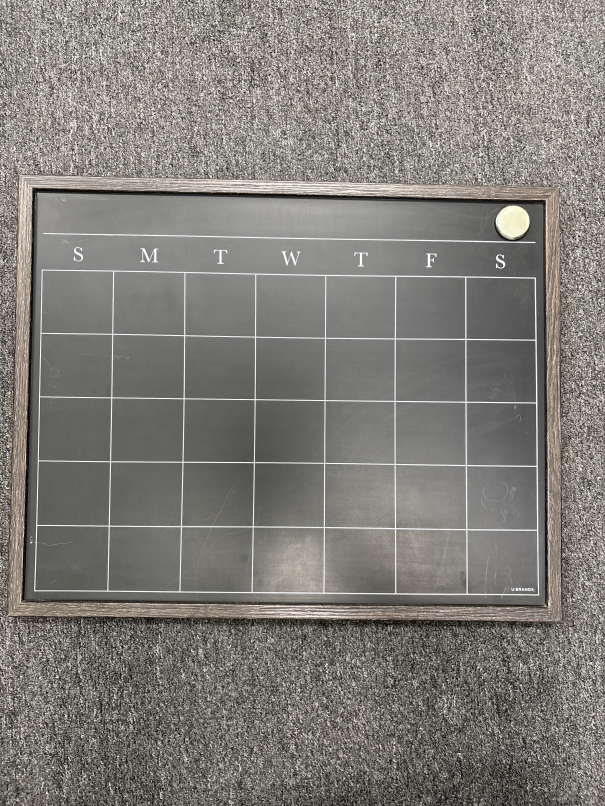 Wall Art chalkboard calendar