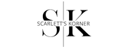 Logo of Scarlett's Korner with stylized initials on a white background