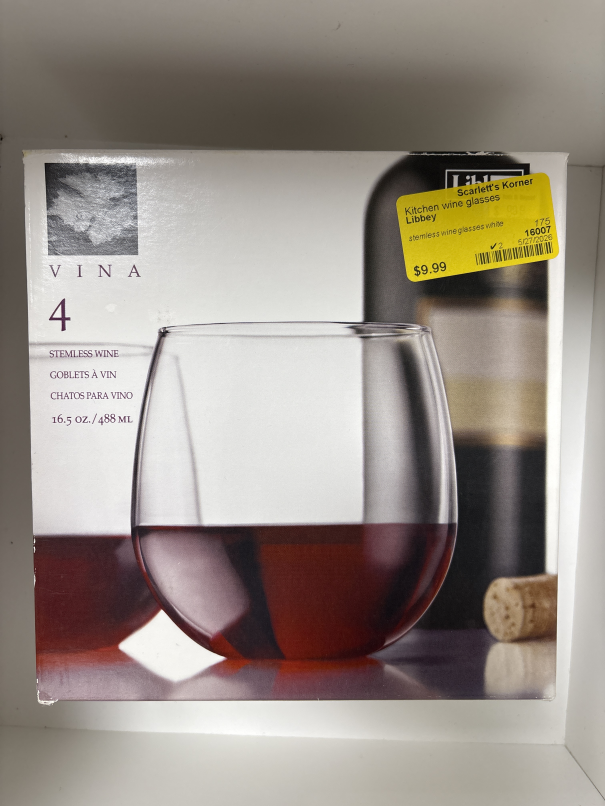 Kitchen wine glasses