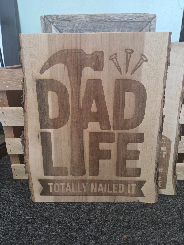 Handmade wood signs