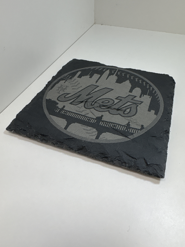 Handmade slate coasters