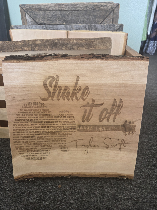 Handmade wood signs