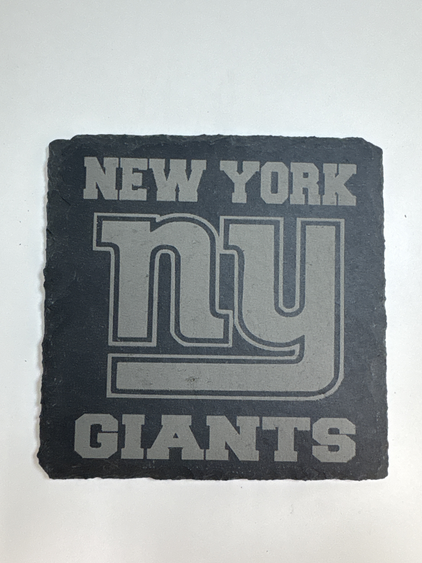 Handmade slate coasters